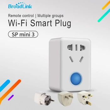 

Broadlink SP Mini3 Control Wireless Smart Plug Socket Wifi/4G Remote Control New Design Smart Home Automation