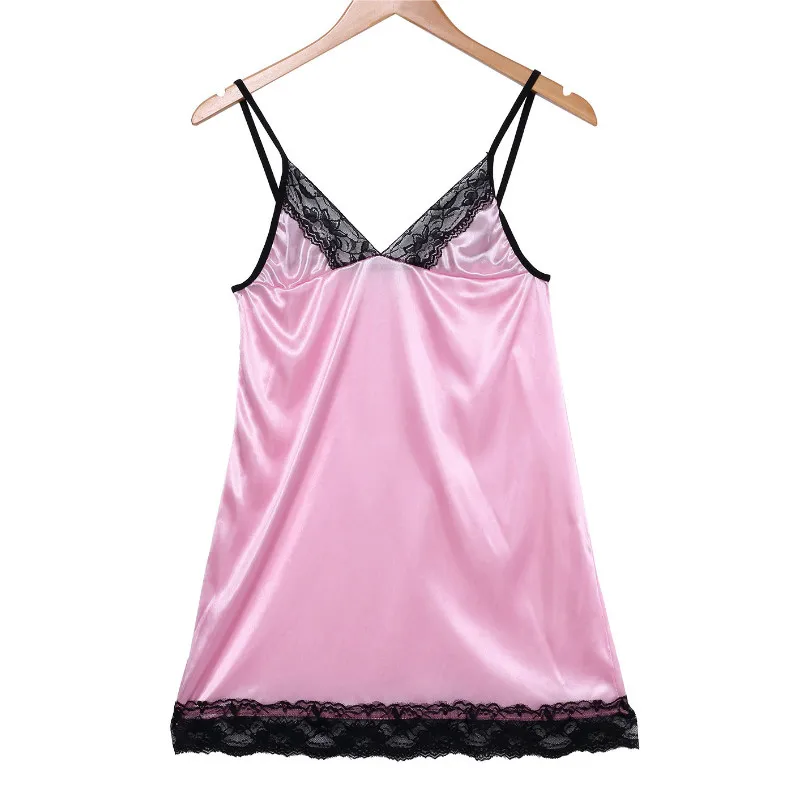 Fashion Sexy Women Sleepwear Lace Dress Underwear Nightwear G string CA