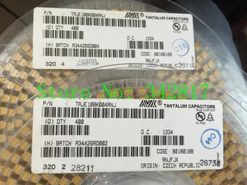 

TAJE108K004RNJ CAP TANT 1000UF 4V 10% 2917 Tantalum Capacitors Size E 20pcs