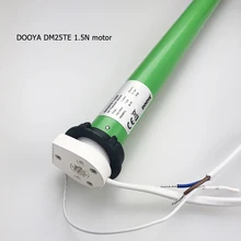 Dooya трубчатый двигатель DM25TE 0.7n 1.5n работает с wifi Alexa 433MHZ 100 V-240 V подходит для 38 мм Электрический моторизованный рольставни