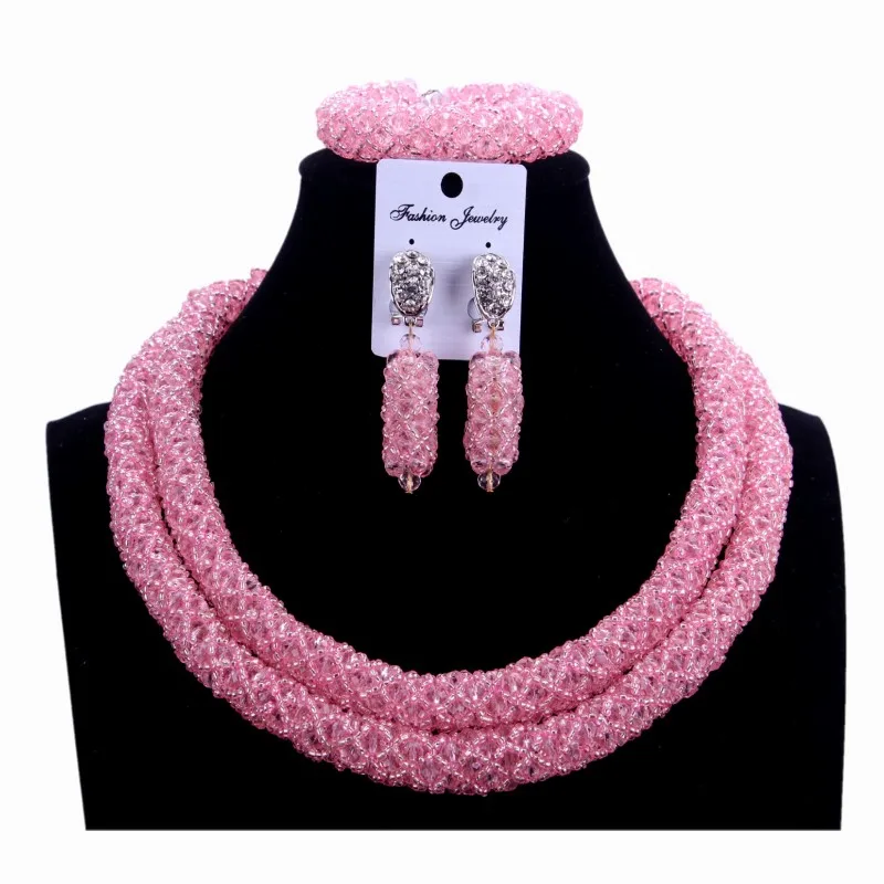 4 ujewelry Свадебные Ювелирные наборы Серебро для невест Дубай костюм индийский