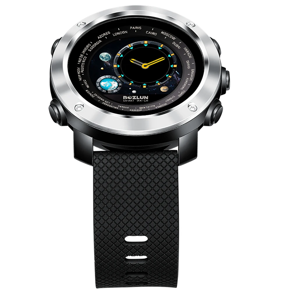 Смарт часы Для мужчин Шагомер монитор сердечного ритма Поддержка Smartwatch для IOS