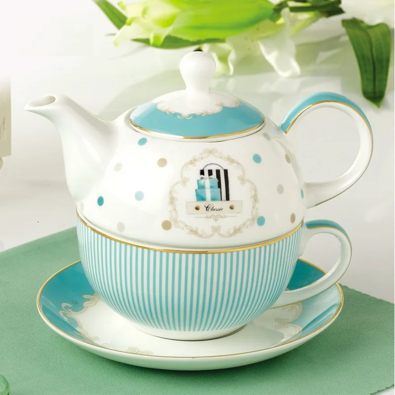 OUSSIRRO керамический чайный набор, чайный горшок, чайный набор, простой чайный набор, европейский стиль, модный подарок, посуда для напитков W3024 - Цвет: A