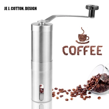 

High Quality Handheld Stainless Steel Coffee Grinder Coffee Grinding Tool Burr Mill Machine Manual Coffee Grinders for Kitchen