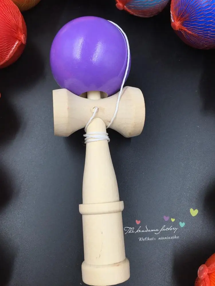 100 шт Размеры: 18.5 см забавные традиционные японские игры Kendama Бал красочный дань профессиональный