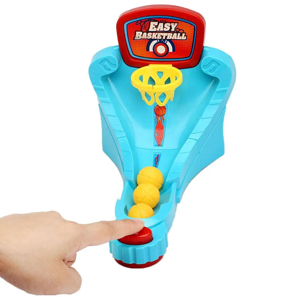

Mini Desktop Finger Launch Basketball Game Children Shooting Hoop Interactive Toy Indoor Outdoor Family Fun Table Game