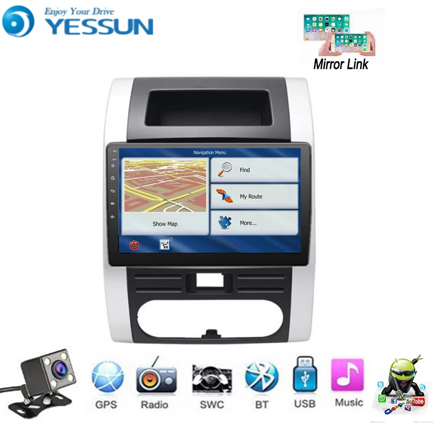 

YESSUN For Nissan X-Trail T31 2007~2013 Car Android Multimedia Player Car Radio GPS Navigation Big Screen Mirror Link