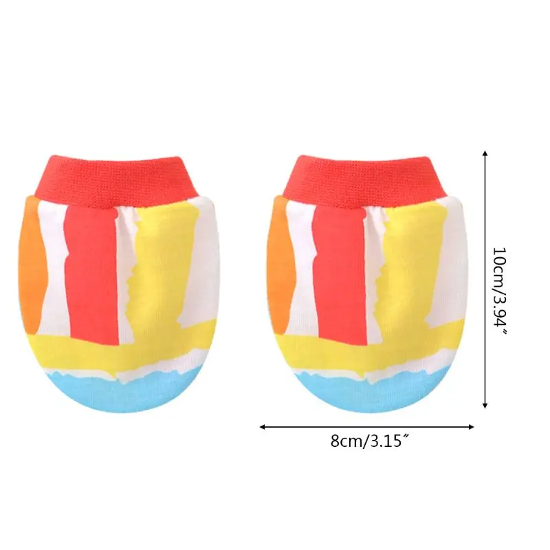 Подарок для купания новорожденных; детские перчатки для девочек и мальчиков с защитой от царапин; Мягкие Летние тонкие детские перчатки с принтом; Новинка