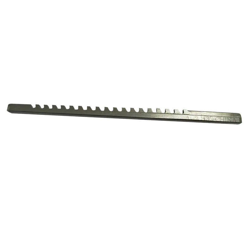 2 мм HSS Keyway Broach Метрический Размер Высокоскоростная сталь для Режущий аппарат нож A1/2 Push-type Keyway Broach
