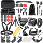 $43.99! 50-In-1 Sport Accessory Kit for GoPro Hero4 Session Hero1 2 3 3+ 4 SJ4000 5000 6000 7000 for gopro accessories Outdoor Sports Cheap 50-In-1 Sport Accessory Kit for GoPro Hero4 Session Hero1 2 3 3+ 4 SJ4000 5000 6000 7000 for gopro accessories Outdoor Sports