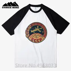 Юбилейная распродажа, футболка Hombre в винтажном ретро стиле CCCP KOCMOC 1443, праздничная команда на день рождения, высокое качество, уличная