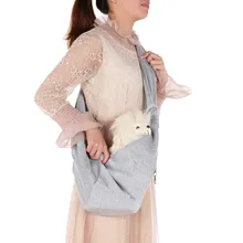 Transer Packages For Dog Small Pet Cat Carrier Shoulder Sling Blue Bar Pattern Adjustable Should Breathable Bags 19June18 P30