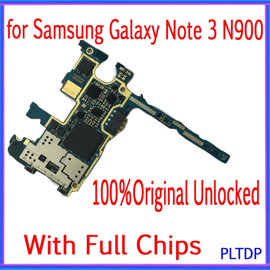 Материнская плата Samsung Galaxy Note 3 N900 32 ГБ с полным чипом 100% оригинал