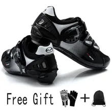 Обувь для велоспорта, велосипеда, кроссовки, дышащие, для спорта на открытом воздухе, профессиональная обувь для шоссейного велосипеда, нескользящая, без блокировки, оборудование