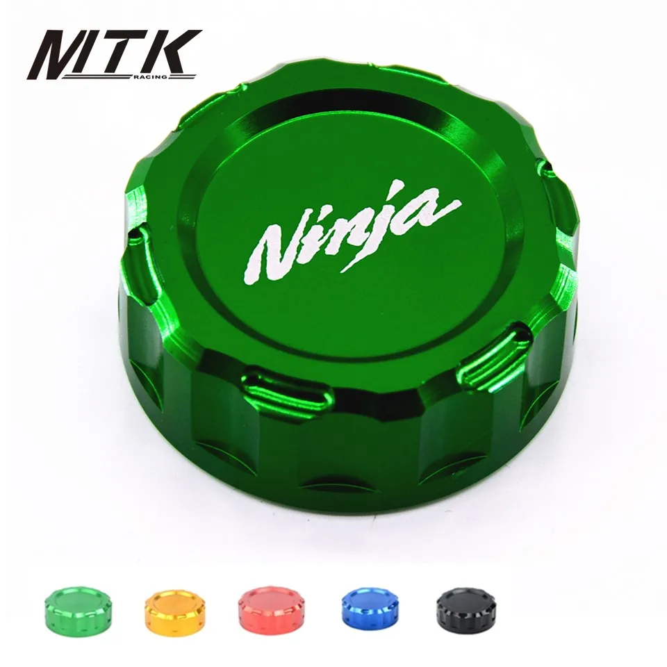

MTKRACING High Quality Motorcycle For Kawasaki NINJA H2R NINJA 250SL ABS NINJA 300 ABS CNC Rear Brake Reservoir Cover Cap