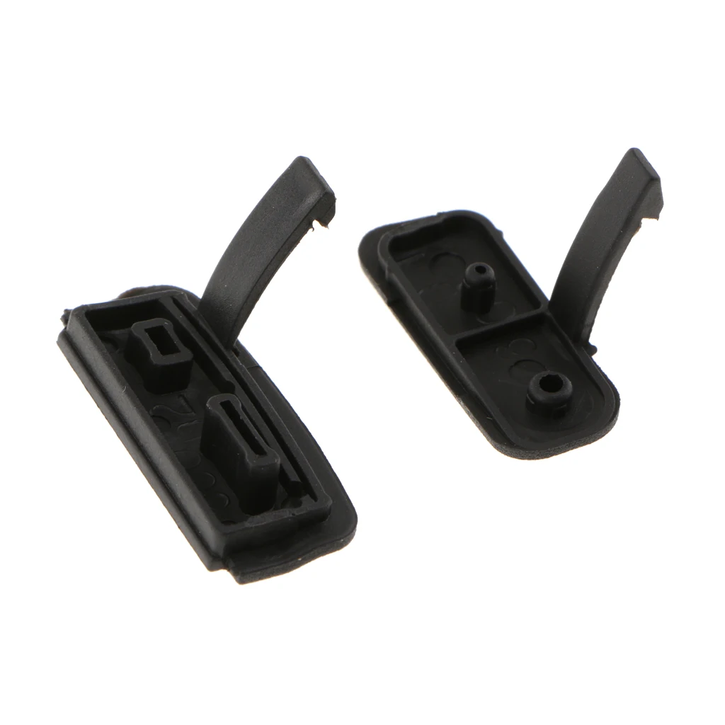 2x Rubber Cover for Canon EOS 600D Repair Part USB Port Cap Interface Door Lid Plastic Material Better dustproof protection