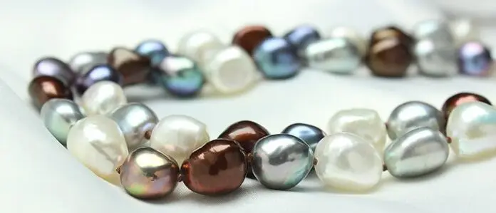 

huge 38"11-13mm Natural south sea genuine white black peacock pearl necklace AAA
