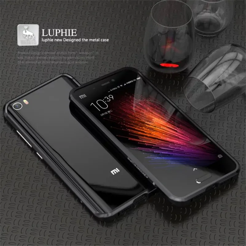 bilder für Für Xiaomi MI 5 Mi5 Ursprüngliche Luphie Aluminiummetallstoßkasten Rahmen Abdeckung Für Xiaomi Mi5 Luxus metall Phone Cases bilder für Für Xiaomi MI 5 Mi5 Ursprüngliche Luphie Aluminiummetallstoßkasten Rahmen Abdeckung Für Xiaomi Mi5 Luxus metall Phone Cases