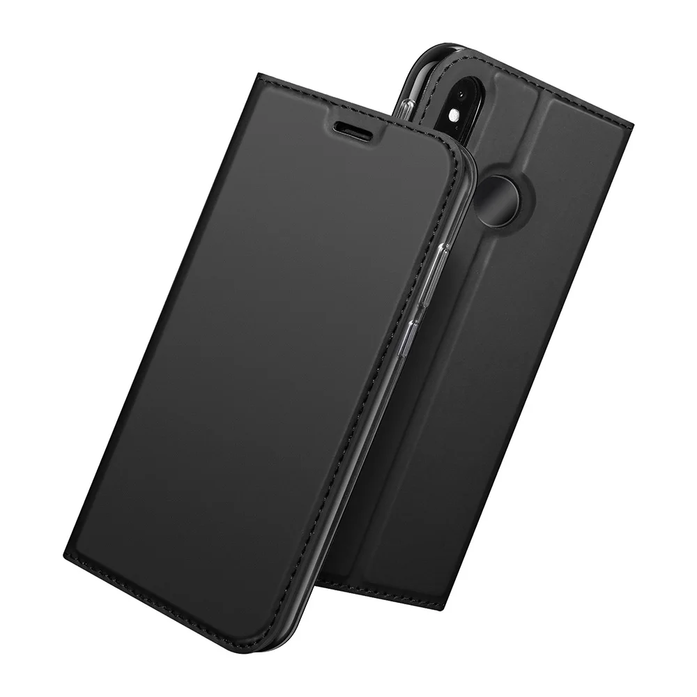 Чехол для Xiaomi Redmi 6 Pro PU + TPU флип-чехол ультра тонкий сотовый телефон сумка