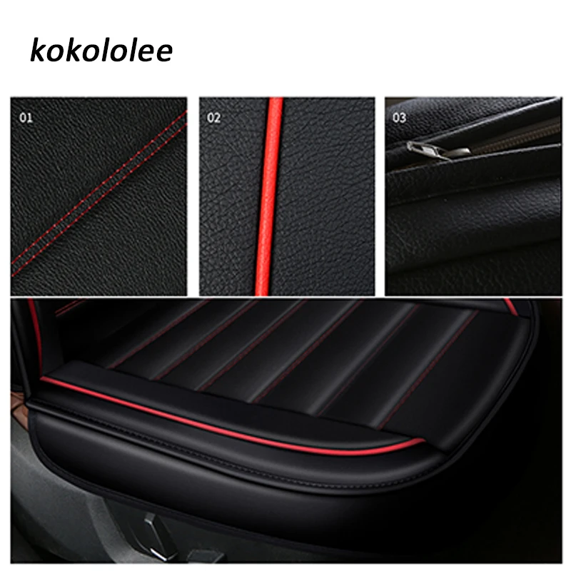 Чехлы для автомобильных сидений kokolee чехлы из искусственной кожи peugeot mitsubishi qashqai