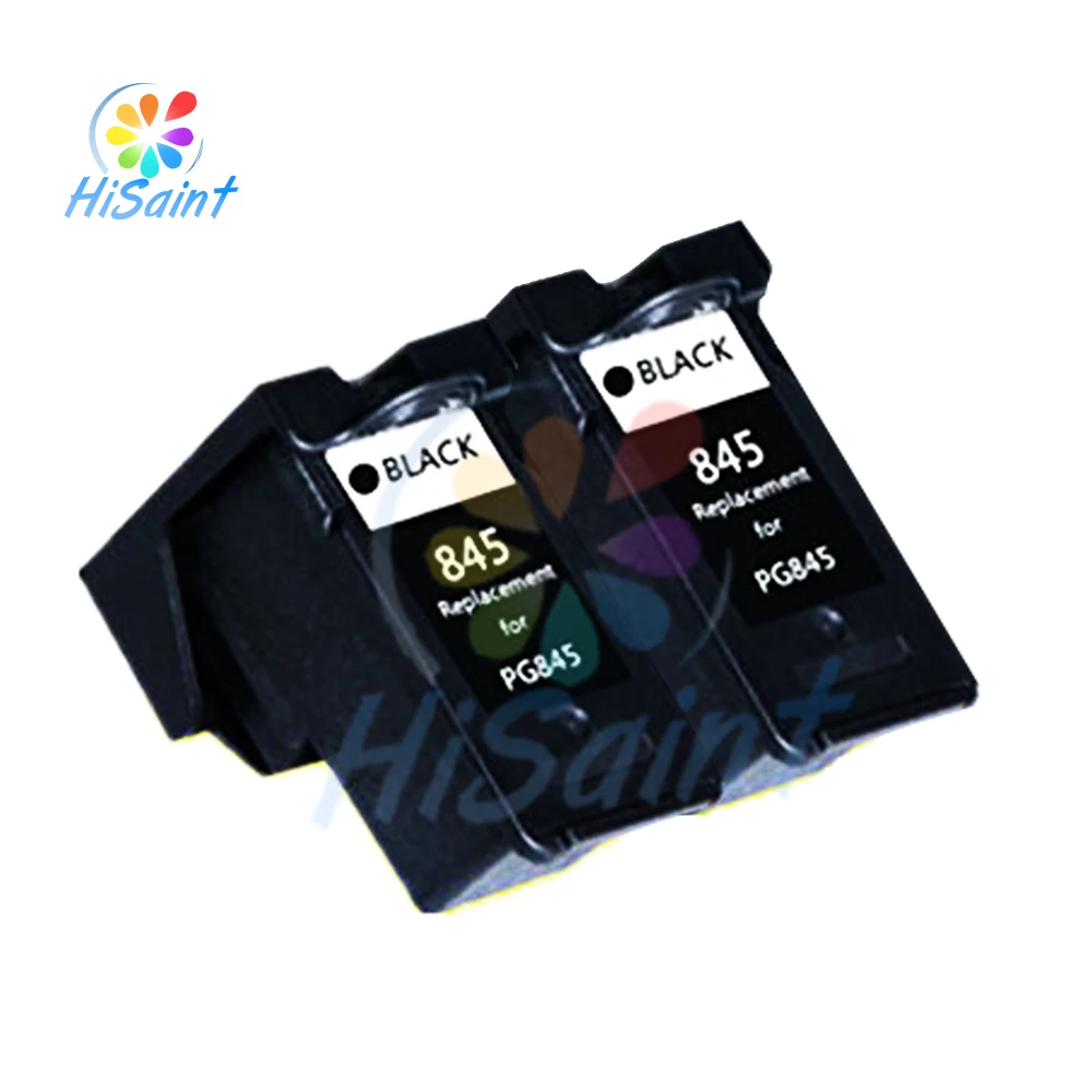 

2PCS for Canon PG-845 PG845XL Black High Yield Ink Cartridge Applicable for Canon MG2580 2400 2500 IP2880 Inkjet Printer Model