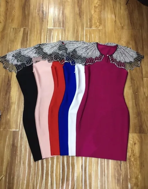 6-Colors-Women-Sexy-Short-Sleeve-Beading-Red-Black-White-Bandage-Dress-2018-Knitted-Elastic-Designer.jpg_640x640