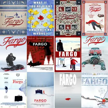 

Fargo Posters Movie Wall Stickers White Coated Paper Prints HD Pictures Home Decoration Livingroom Bedroom Bar