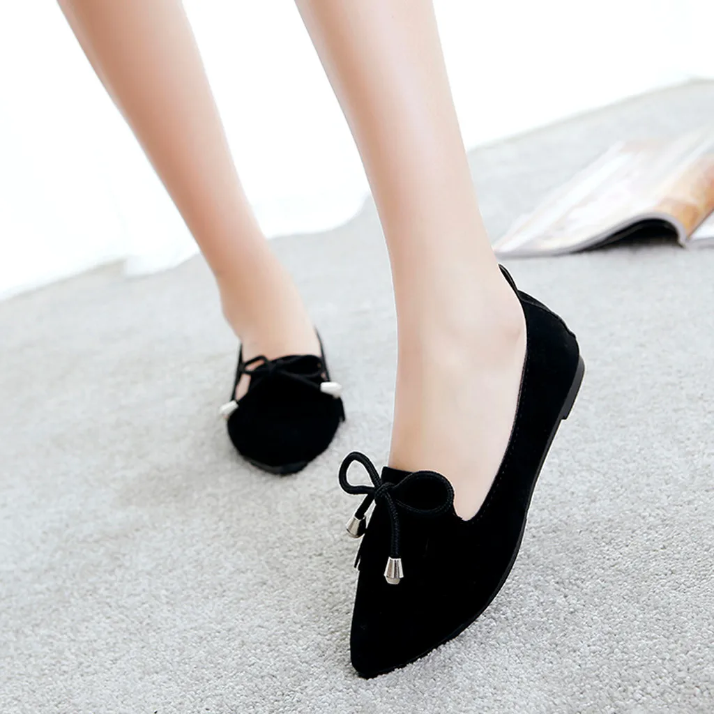 

Spring And Autumn Hot Style Women's Daily Casual Shoes Shallow Flat-Bottomed Beanshoes Outdoor flat shoes women's moccasins