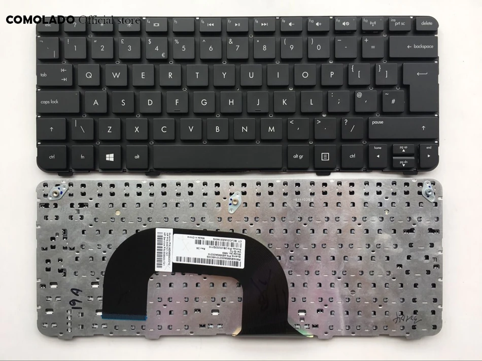 UK laptop keyboard For HP DM1-3000 DM1Z-3000 DM1-3100 DM1-3200 DM1-4000 DM1-3105M Black keyboard US Layout