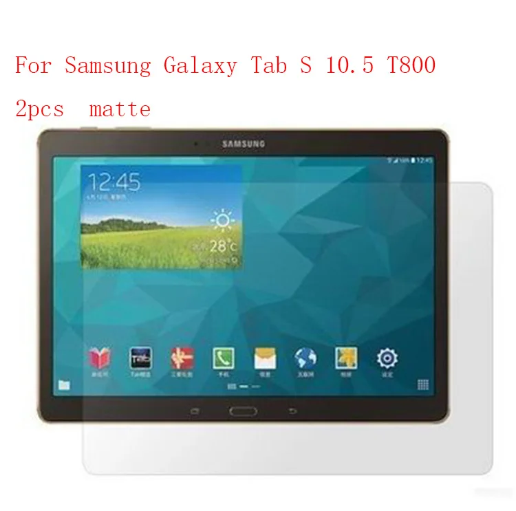 Матовая защитная пленка для ЖК экрана планшета Samsung Tab S 10 5 T800 усиленная защита