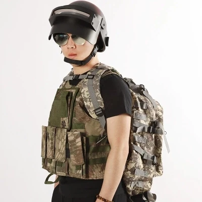 Hot Game Playerunknown Battle Toy Gun Helmet Body armor pubg three-level clothes3 camouflage vest saucepan Bullet-proof clothes3 Hot Game Playerunknown Battle Toy Gun Helmet Body armor pubg three-level clothes3 camouflage vest saucepan Bullet-proof clothes3