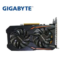 Se GIGABYTE tarjeta de vídeo GTX 1050 Ti 4GB 128Bit GDDR5 tarjetas gráficas nVIDIA VGA Geforce GTX 1050ti Hdmi Dvi juego GTX1050ti