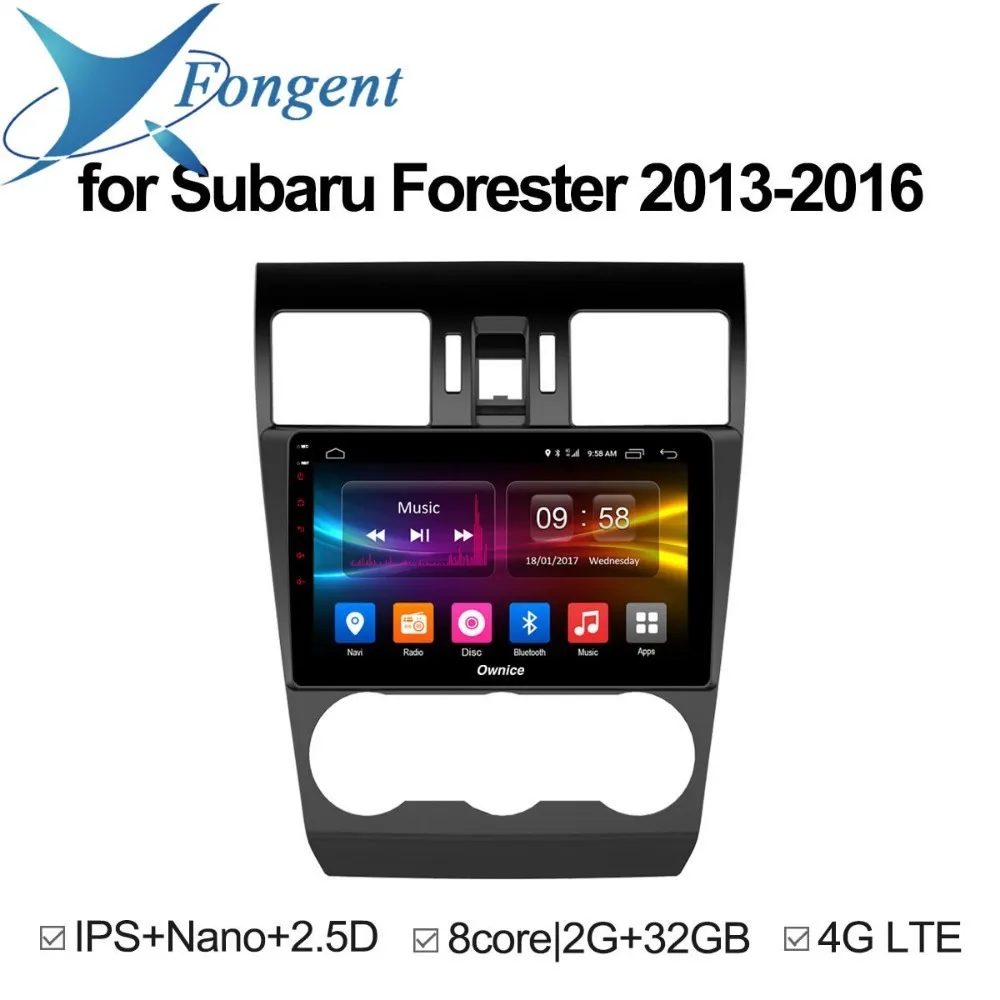 

For Subaru WRX Forester 2014 2015 2016 Car Android 8.1 Unit Intelligent System Multimedia DVD Player GPS Navigator Smart Pad PC