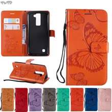 Для LG K8 чехол 4G LTE K350 E K350E K350N печать телефона кожаный чехол для LG K 8 350 350E 350N LGK8 кожаный чехол s силиконовый корпус