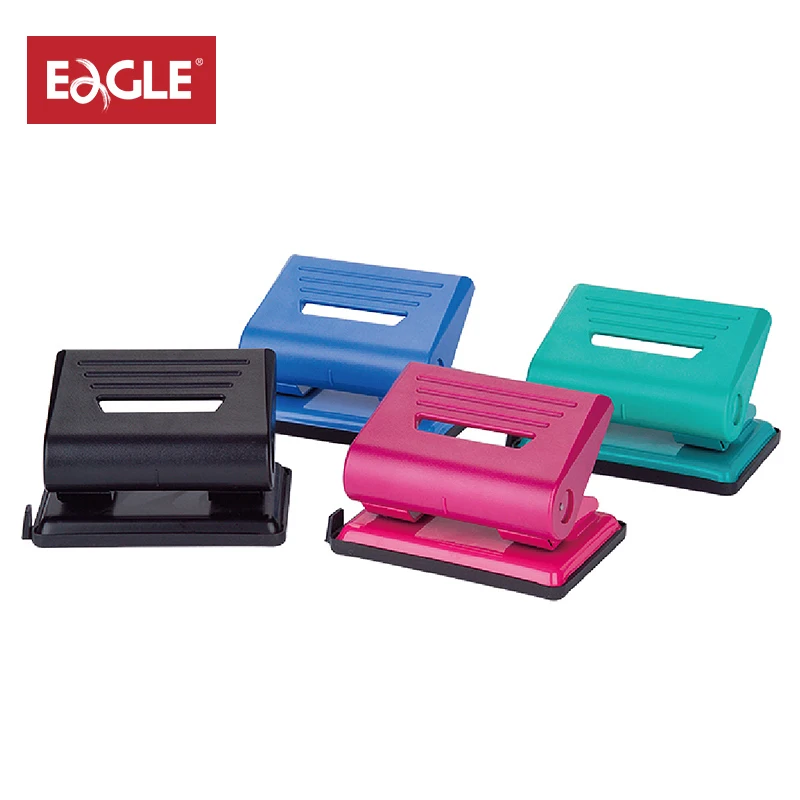 

Loose Leaf Double Hole Manual Hole Punch Paper Binding Puncher Plastic Punching Machine Office Binding Supplies Color Random 837