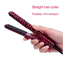Многофункциональные мини-портативные прямые бигуди для волос двойного использования парикмахерский инструмент Прямой зажим Быстрый нагрев выпрямитель для волос