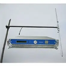 

80W 2U Professional FM Broadcast Radio Transmitter 87.5-108 MHz + DP100 1/2 wave dipole antenna + 15meters cable with connectors