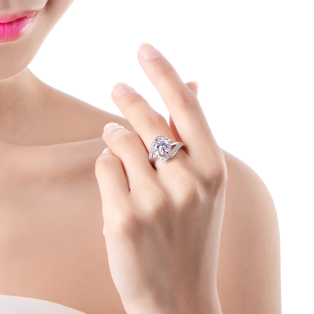 Фианит feminina Анелло anelli sieraden Болгарии Оптовые много Массовая Ямайка подарки Dahu