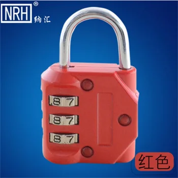 

NRH9909 Password lock Luggage box lock padlock Small anti-theft lock Zinc alloy lock Security privacy security