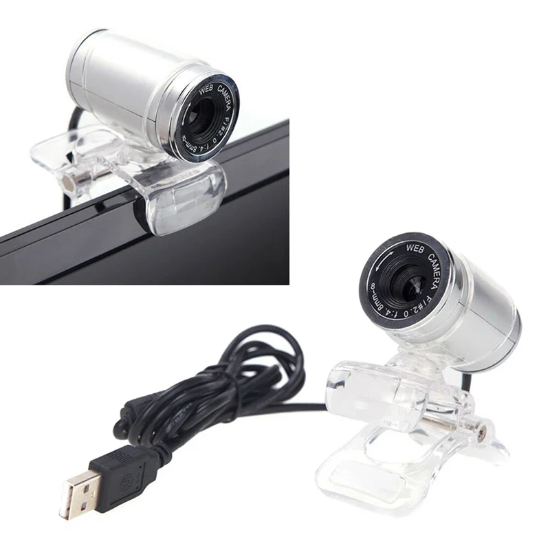 Usb-веб-камера 5 мегапикселей Высокое разрешение Камера веб-камера 360 градусов зажим для микрофона для настольных компьютеров