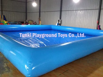 

inflatable tank swimming pool water aqua tank 6X8X0.5MTS