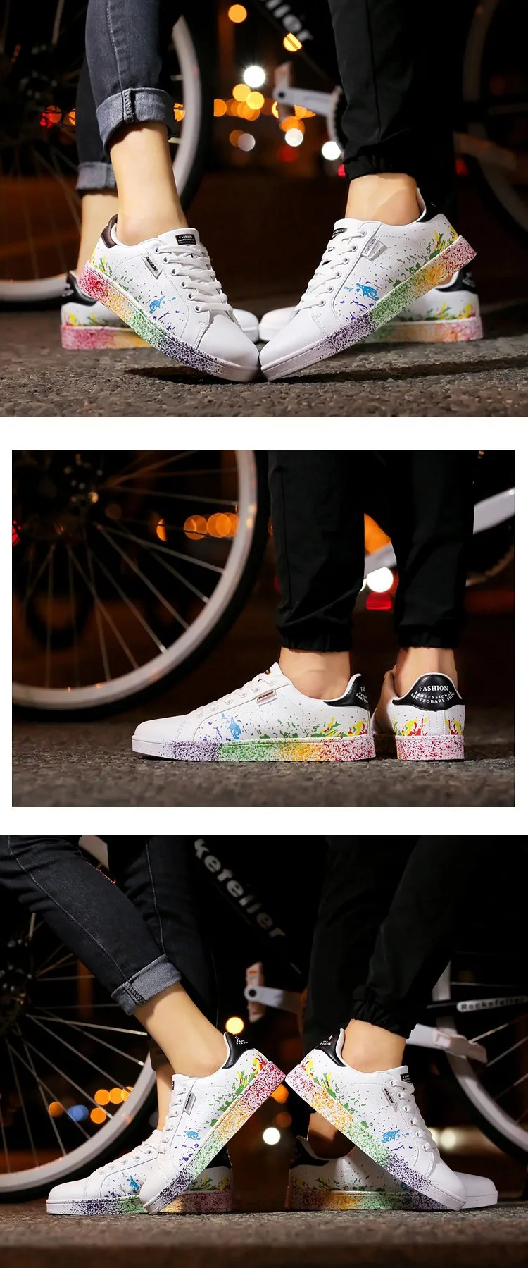 JINTOHO/Новинка года; Мужская обувь для скейтбординга; дешевые белые кроссовки; обувь унисекс; мужские и женские кроссовки; уличная спортивная обувь; большие размеры