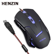 Игровая мышка профессиональная 3200 dpi светодиодный оптический 6 кнопок USB кабель Проводная игровая мышь для компьютера ноутбука геймера мыши