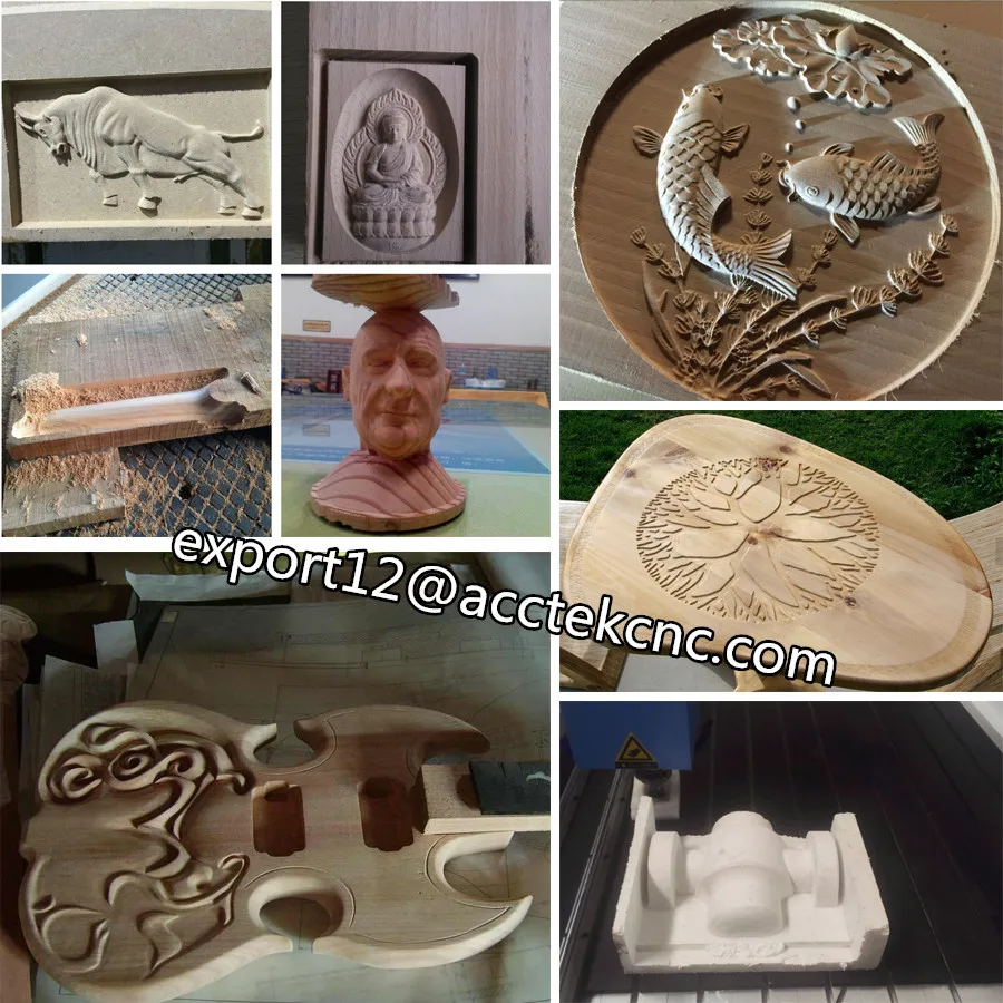 Wood 3d engraving 