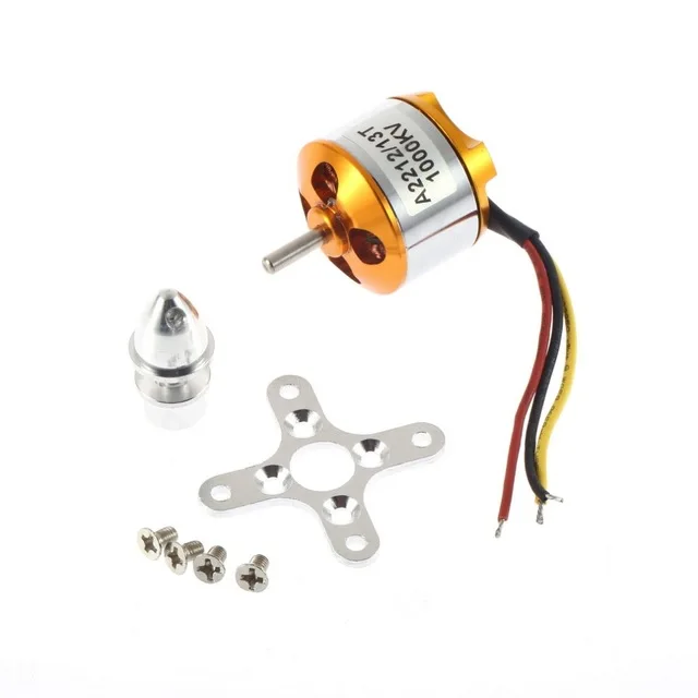 

1 piece A2212 Brushless motor 930KV 1000KV 1400KV 2200KV 2700KV for aircraft RC multi-helicopter brushless Outrunner Moto