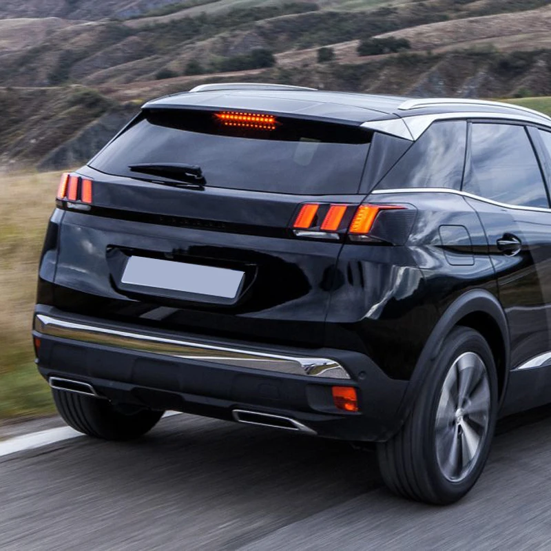 Для peugeot 3008 сомнения очаровательно, активный 5008 на заказ Цветной задний выхлопной глушитель выхлопной трубы Выход Запасной комплект стайлинга автомобилей