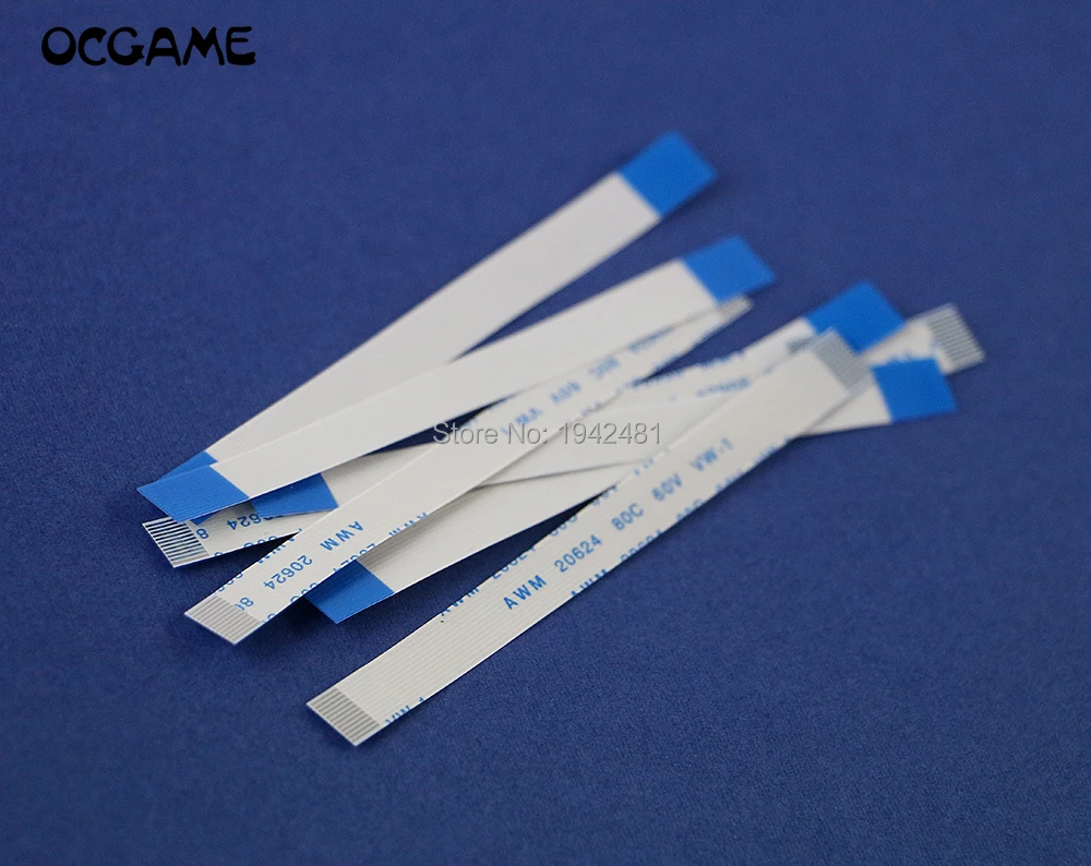 

OCGAME 10pcs/lot 5w Power Reset Switch Ribbon Cable For PS2 50000 Power On/off Switch Flat Cable Repair Par