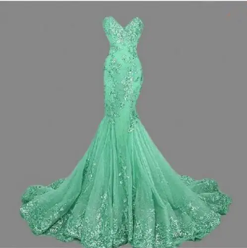 Robe de soiree, Золотое вечернее платье русалки, vestido de festa, на заказ, милое длинное вечернее платье русалки, сексуальное платье невесты - Цвет: as color