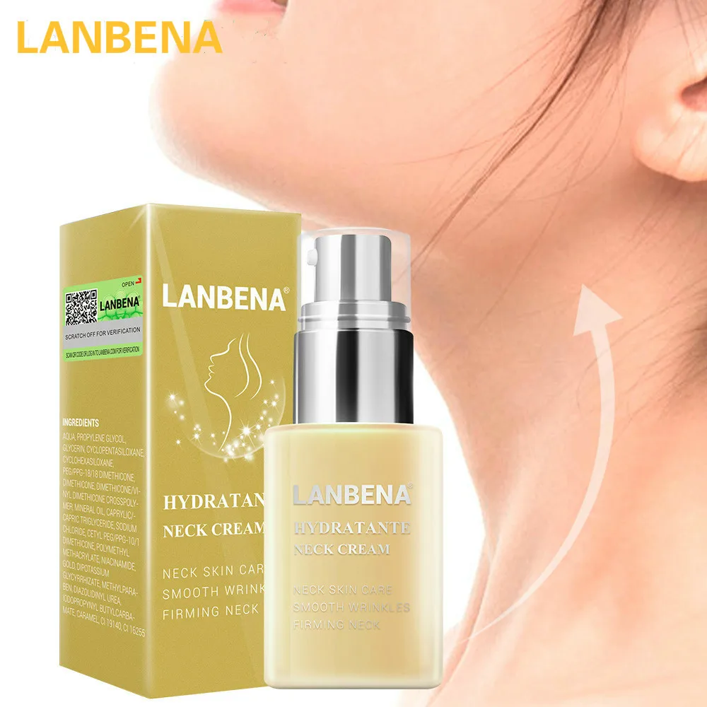 

LANBENA skincare Neck lift cream anti wrinkle Neck whitening cream Neck Nursing moisturizing lifting Firming skin care creme