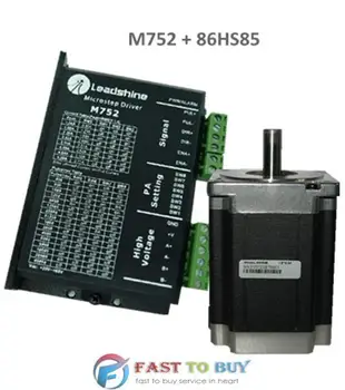 

Leadshine 2-phase Stepper Drive + Motor Kits M752 + 86HS85 8.5Nm New